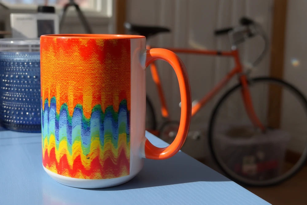 Chromatic Flow - Morning Sun Mug