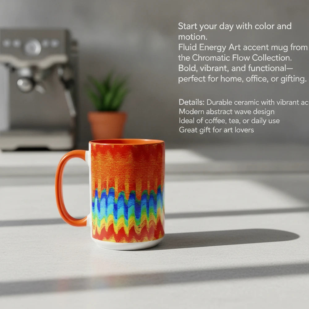 Chromatic Flow - Morning Sun Mug