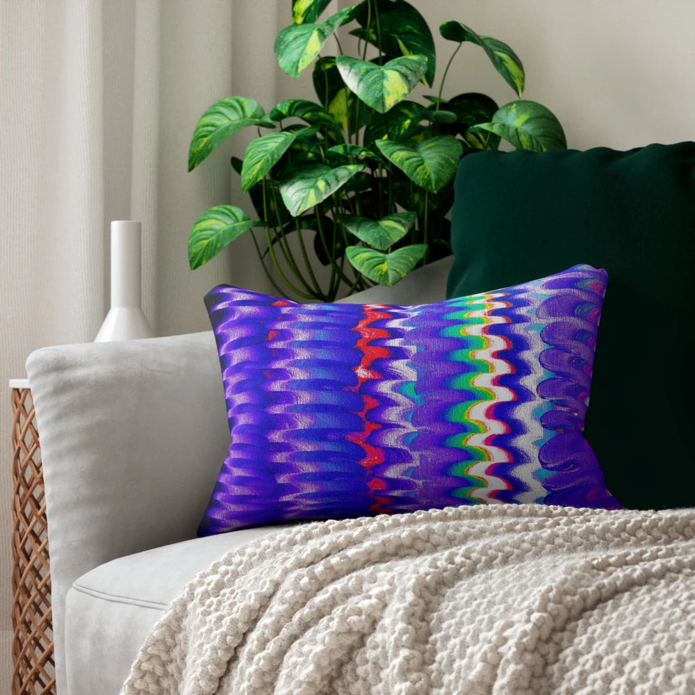 Chromatic Flow Collection P-delic Purple Pillow