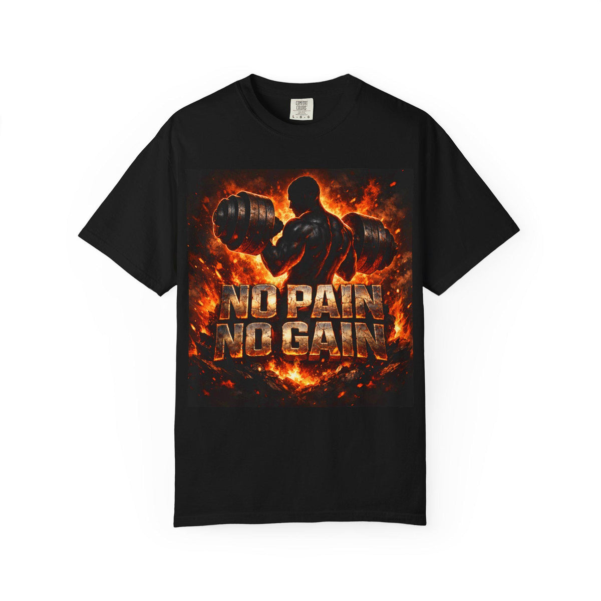 No Pain No Gain Breathable Weightlifter T-Shirt