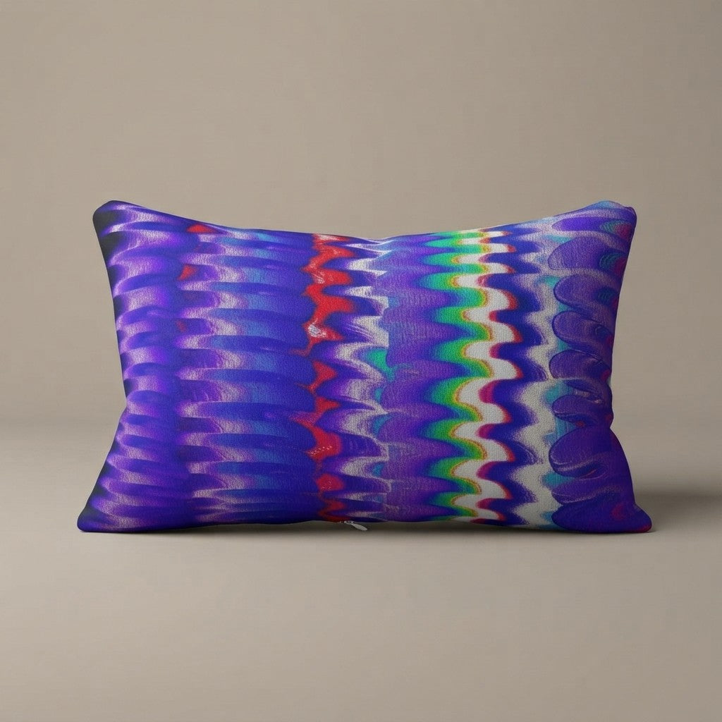 Chromatic Flow Collection P-delic Purple Pillow