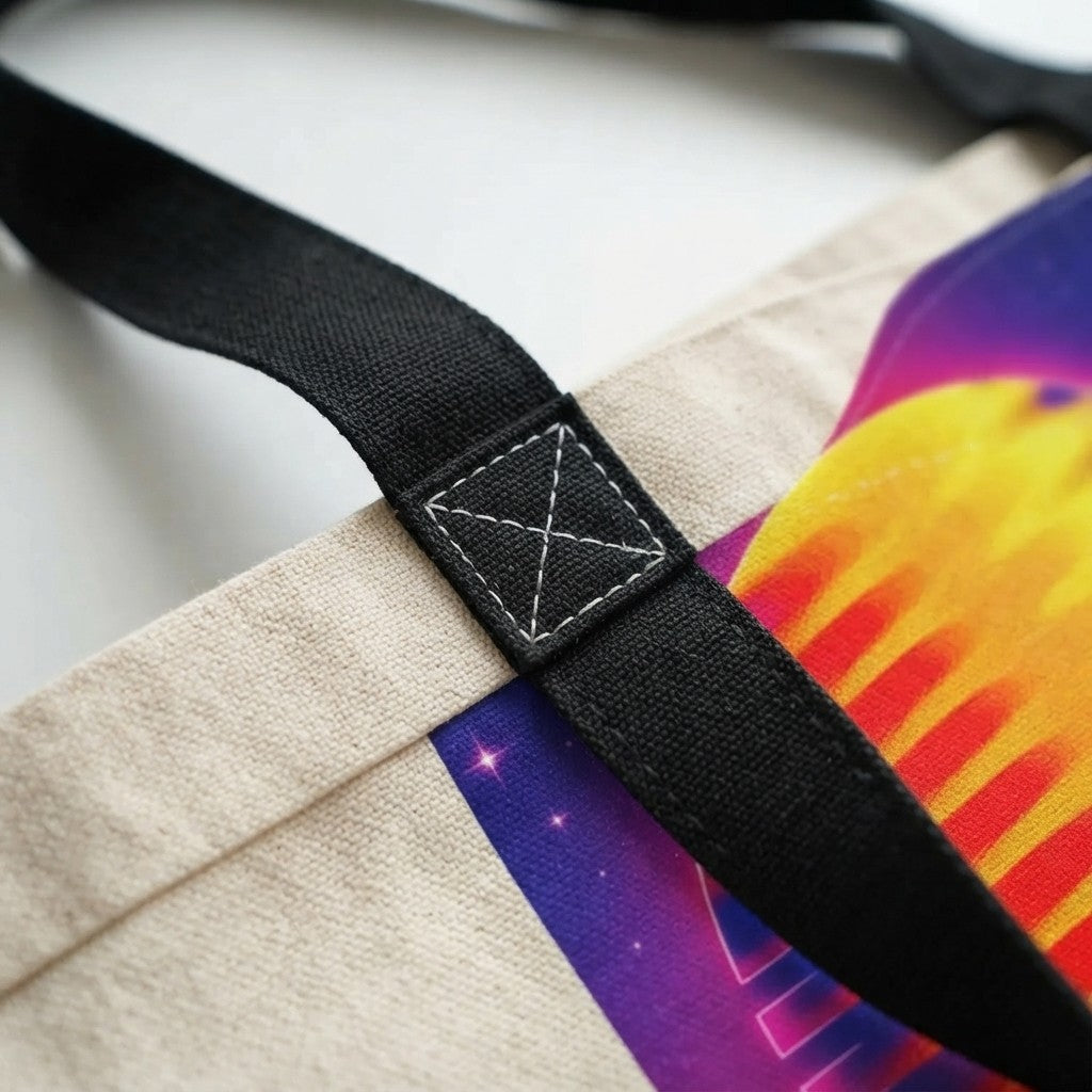 Chromatic Flow Collection Tote Bag | Ripple Abstraction
