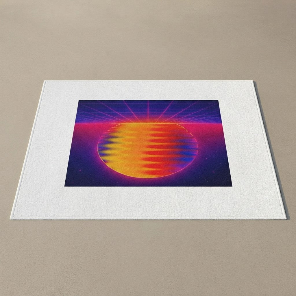 Chromatic Flow Outdoor Rug — Kinetic Abstraction