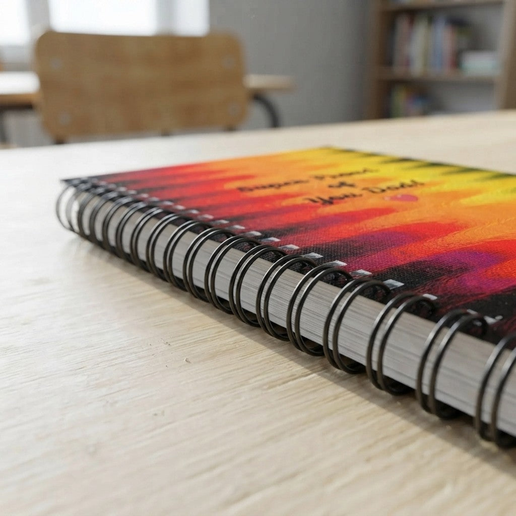 Chromatic Flow Spiral Notebook – Inspire Ideas in Motion