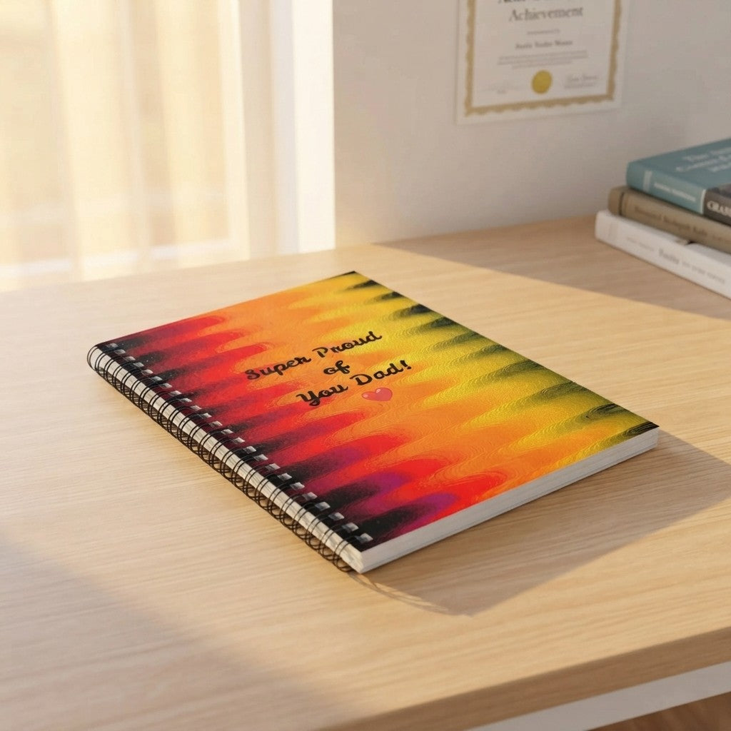 Chromatic Flow Spiral Notebook – Inspire Ideas in Motion