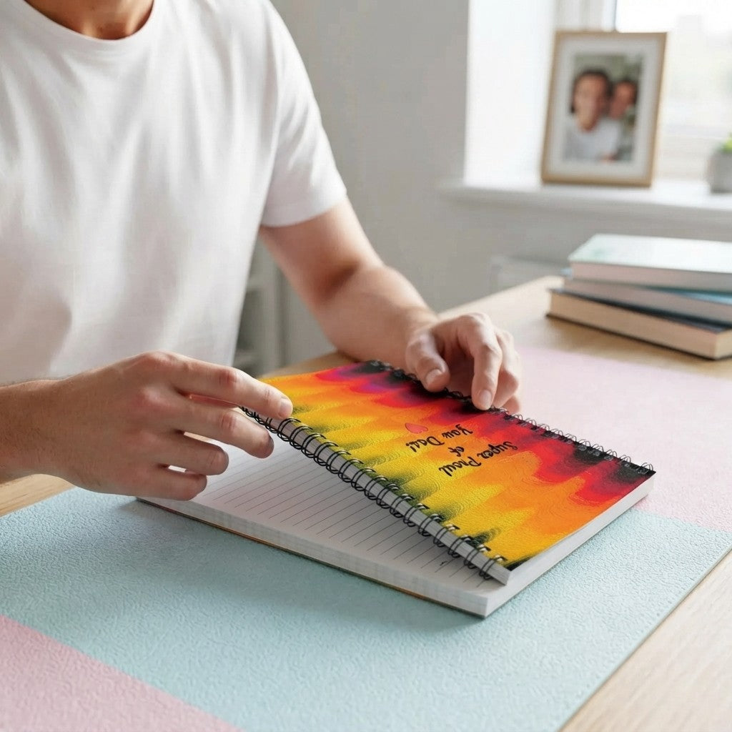 Chromatic Flow Spiral Notebook – Inspire Ideas in Motion