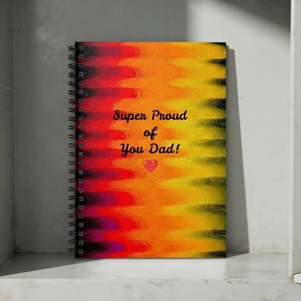 Chromatic Flow Spiral Notebook – Inspire Ideas in Motion