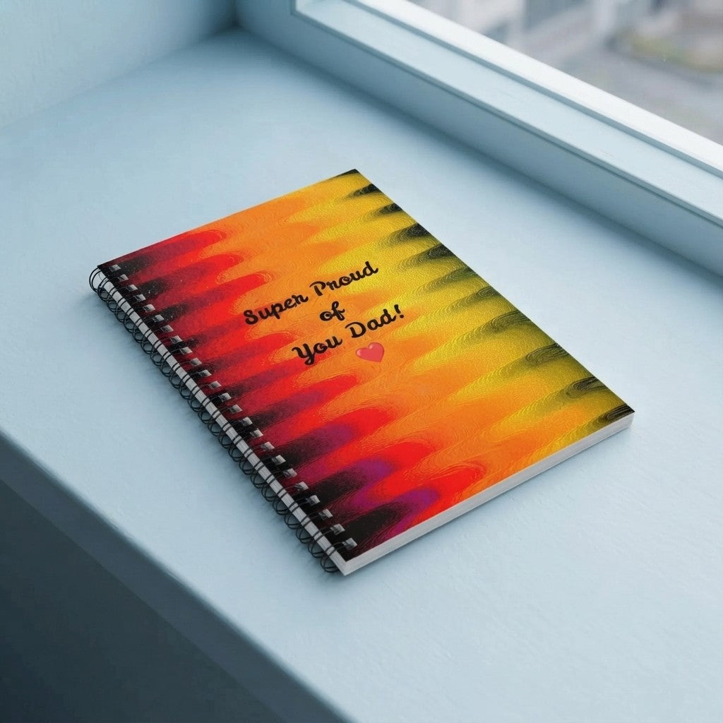 Chromatic Flow Spiral Notebook – Inspire Ideas in Motion